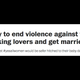 Illustration for article titled Violence Against Women Will End When You Sluts Get Married, Says WaPo